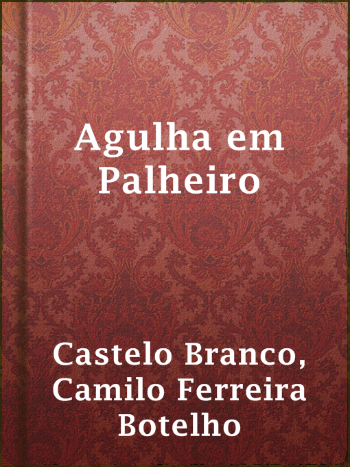 Cover image for Agulha em Palheiro